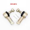1 Pair M10-M12 Tie Rod Ends Kit Ball Joints Fit for Quad ATV Adly Her Chee Rs 50 LC Quad TRX 250R 300X 400EX 450ER Brute view 2