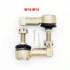 1 Pair M10-M12 Tie Rod Ends Kit Ball Joints Fit for Quad ATV Adly Her Chee Rs 50 LC Quad TRX 250R 300X 400EX 450ER Brute view 4