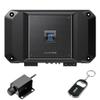 Alpine R2-A75M Next-Gen R-Series Class D 750W Mono Amplifier with RUX-KNOB.2 Remote Bass Knob with DIAS Keychain view 1