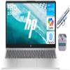 HP 15.6" FHD IPS Laptop Computer, Intel Core i3-N305 (8-Core), 16GB RAM, 1TB Storage (512GB SSD + 512GB Docking Station Set), Windows 11 Home, Fingerprint Reader, SageNova Earphones, Silver view 1