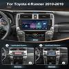10.33" Car Radio Upgrade for Toyota 4 Runner 2010-2019,Wireless CarPlay Android Auto,Android 13 Head Unit with WiFi SWC GPS 1080P Backup Camera 4+64GB-Silver view 2
