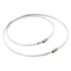 10pcs Stainless Steel Cable Twist Multi-Purpose Locking Metal 10mm Lock Metal Zip-Exhaust Wrap Coated Cable Tie(10pcs,10x800mm) view 3