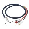 VCIMZUL OFC Silver Plated Audio Phono Tonearm Cable Spade Plug with Shielding RCAA 5 pin DIN XLRR U with Ground Wire(1m) view 1
