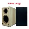 5-inch Two-Way Empty Speaker Box Wooden Bookshelf DIY Density Board Drawer Passive Sound 4-inch Tweeter(Black) view 3