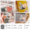 (3Pcs-3") Waiting On Parts Sticker Funny Skeleton Blue Collar Mechanic Truck Waterproof Die-Cut Vinyl Sticker for Laptop Water Bottle Tumbler Kindle Decal Gift for Her Him 3 Inches view 3