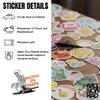 (3Pcs-3") Waiting On Parts Sticker Funny Skeleton Blue Collar Mechanic Truck Waterproof Die-Cut Vinyl Sticker for Laptop Water Bottle Tumbler Kindle Decal Gift for Her Him 3 Inches view 4