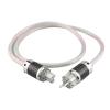 VCIMZUL HiFi Power Cable 7N OFC High Fidelity Power Cord with EU/US/AU Plug for Audio Equipment(AU Power Plug,0.5m) view 1