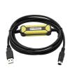 ZROPPFQSQ Upgraded USB-DVP Cable USBACAB230 Suitable for ES EC EX DVP14SS211T DVP16 Programming Download Copper Wire view 1