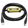 ZROPPFQSQ Upgraded USB-DVP Cable USBACAB230 Suitable for ES EC EX DVP14SS211T DVP16 Programming Download Copper Wire view 3