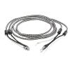 VCIMZUL 8TC Copper Audio Speaker Cable HiFi Amplifier Spade to Spade Plug Audiophile Speaker Wire for Home Theater(Banana to Spade,4m) view 1