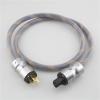 VCIMZUL Audiophile OFC Hi-Fi Audio Power Cable US EU AC Main Supply Cord for Sound Transmission(US Plug,3m) view 4