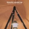IGENBENFG Camping Tent Tripods Stand, Aluminum Alloy Pyramid Tent Support, Adjustable Multifunctional Tripod for Camping Hiking, with Smooth Round Top Design for Enhanced Stability and Durab view 3