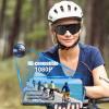 Smart Glasses with Camera, 4K HD POV Smart Baseball Sunglasses Lightweight Video Recording Glasses with Camera Audios Outdoor Sports Action Sunglasses for Men Women 32/64/128GB SD Card (D, 128GB) view 4