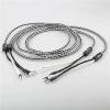 VCIMZUL 8TC Copper Audio Speaker Cable HiFi Amplifier Spade to Spade Plug Audiophile Speaker Wire for Home Theater(Spade to Spade,2.5m) view 4