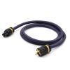 Audio Power Cord Cable HiFi Power Kabel with 20A Pure Copper IEC Plug(1.5m) view 1