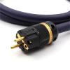 Audio Power Cord Cable HiFi Power Kabel with 20A Pure Copper IEC Plug(1.5m) view 3