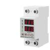 40A 63A 230V Din Rail Adjustable Over Voltage and Under Voltage Protective Device Protector Relay Over Current Protection Limit(40A) view 1