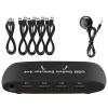 JINPIAOPIAO 4 Port USB KVM Switcher for Sharing Keyboard Mouse and Peripherals Among 4 Computers Featuring Button Controller Switchi view 1