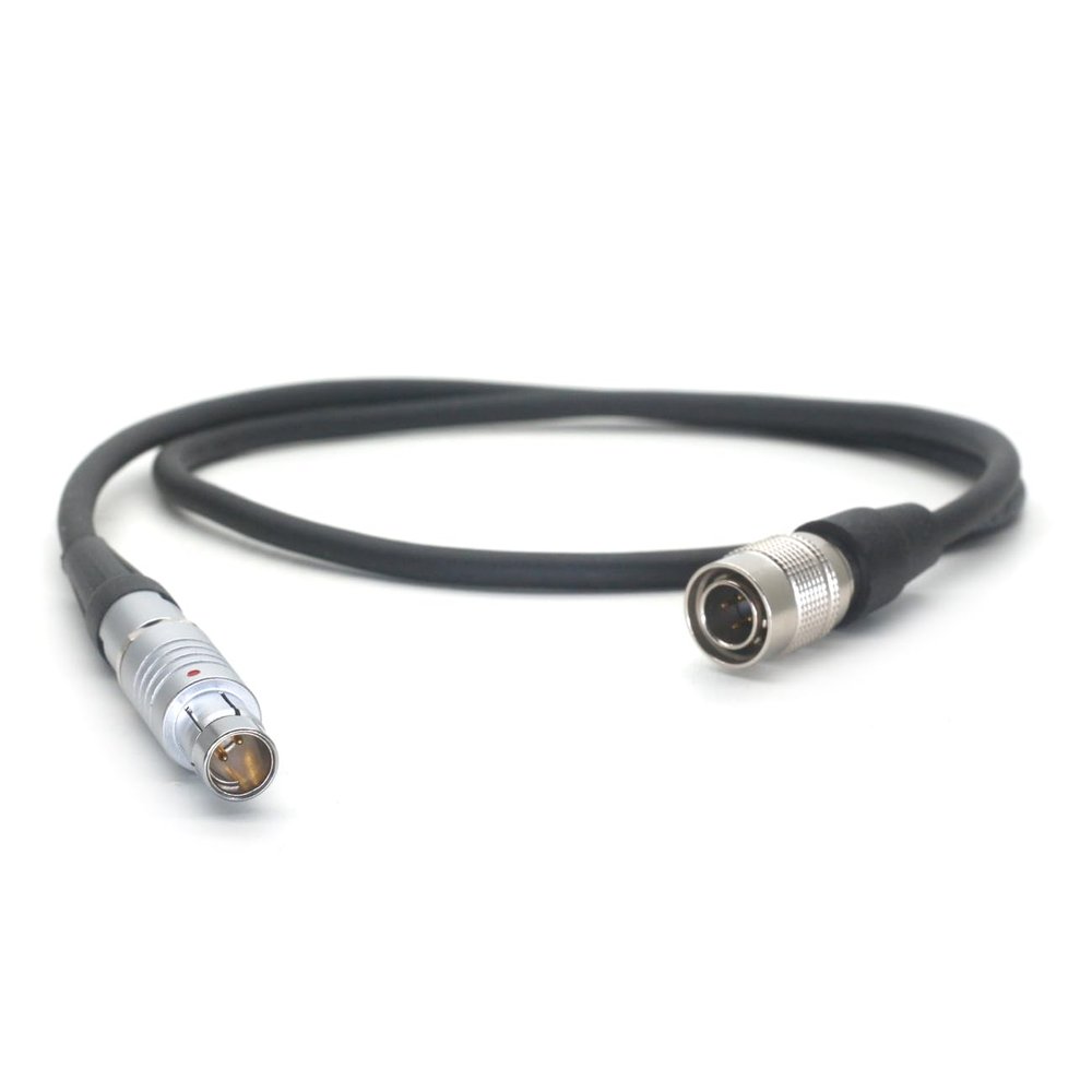 SZYingXian Run Stop Cable for ARRI Alexa, RED V-Raptor Camera from RT Motion MDR Hirose 4 Pin Male to Fischer 3 Pin Male - 50cm