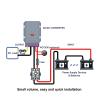 12V to 19V 24V 28V Reliable DC-DC Boost Converter 3A 5A 8A 10A Regulator Automotive Boost Power Module(10A,DC19V) view 3