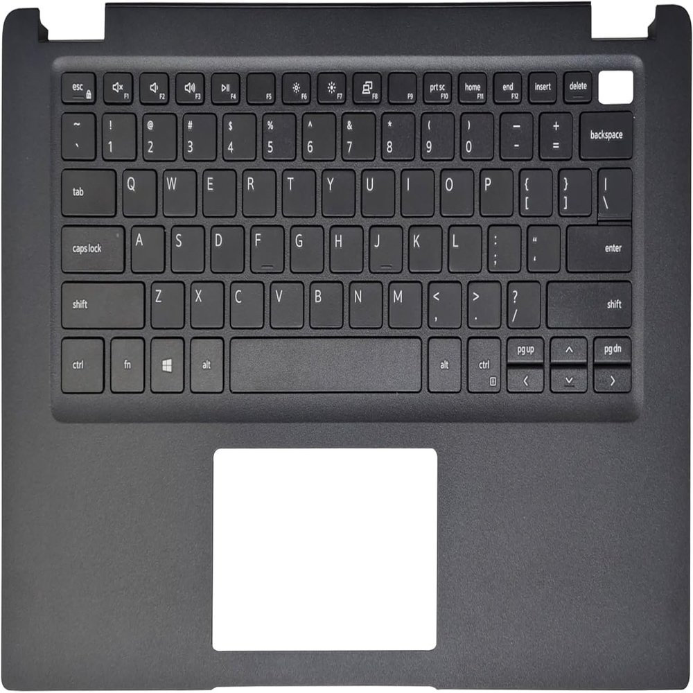 100% New Laptop Keyboard Compatible for Dell Latitude 3410 00MC2P 0MC2P 460.0KA0A.0011 US Layout No Backlit Black Palmrest Upper Cover Case