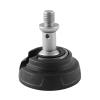 Rubber Tripod Foot 34/37/50/68mm Foot Pad 360 Degree Rotating Monopod Leg Pad Replacement Feet SLR Camera Feet view 1