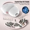 Rose Gold Sleep Earbuds Bluetooth 5.4, 48H Smart Touch Screen in Ear Ear Buds, 2025 Mini Sleep Headphones Small Design for Side Sleepers, 5 EQ Modes, Clear Calls, IPX7 Waterproof in Ear Earphones view 3