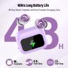 VEKJ Light Purple Earbuds Bluetooth 5.4, 48H Smart Touch Screen in Ear Ear Buds, 2025 Mini Sleep Headphones Small Design for Side Sleepers, 5 EQ Modes, Clear Calls, IPX7 Waterproof in Ear Earphones view 3