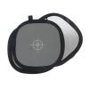 Compatible for Focus & Color Calibration - Trifold Hand-Hold Collapsible Disc 2-Sided 18% Gray/White Balance Focus Board view 2