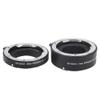 Metal AF Auto Focus Macro Extension Tube Set Adapter Ring for Canon EF-M EOS M M2 M3 M5 M6 M10 M50 M100 M6II M50II M200 Excellent(EXT-EOS-M 10mm 16mm) view 2