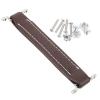 HYTROVE Outdoor Speaker Handle with Screws Coffee Leather Pull Handle for Subwoofer Practical Indoor and Outdoor view 1