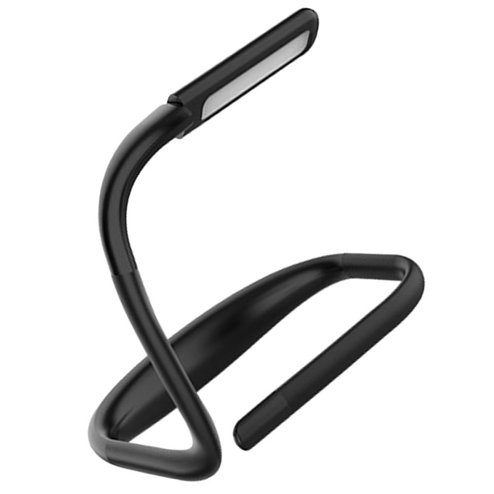 SHINEOFI Rechargeable LED Neck Reading Light Flexible Arm, Eye-Caring Night Book Light for Bed Reading, 3-Color Continuous Dimming, Portable Hands-Free Lamp for Adults