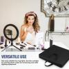 BESPORTBLE Ring Light Protective Carry Bag 18-inch Portable Zipper Storage Case Photography Light Transport Organizer for Video Live Streaming and Selfie Use view 3
