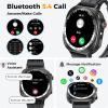 2026 Smart Watch (Answer/Make Call), 1.43" 3D-AMOLED Smartwatch for Men Women, 130+ Sports Fitness Watch, Heart Rate/Sleep Monitor, 60 Days Flashlight, IP68 Waterproof Activity Tracker Android iOS view 3