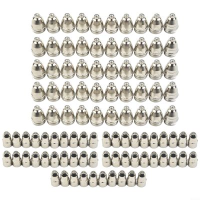 Utter Torch Consumables Replacement for P80 Plasma Electrode Tip Nozzle .5mm, Oxygen Free Copper Electrode with Hafnium for Air Plasma Cutting(1.7mm)