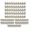 Utter Torch Consumables Replacement for P80 Plasma Electrode Tip Nozzle .5mm, Oxygen Free Copper Electrode with Hafnium for Air Plasma Cutting(1.7mm) view 1