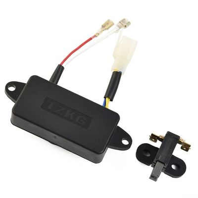 Age Regulator for 2KW 3KW Generator, Single Phase Automatic Voltage Regulator Rectifier Replacement Compatible with Electric Start Generators, Black(A)