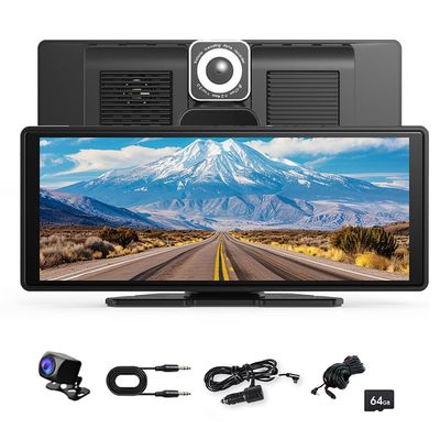 10.26" Car HD On-Dash Cameras System for Chrysler 200 300 300M 300 Touring 1998-2025,Dash Cam Stereo Touch Screen IPS Touchscreen Carplay Android Auto Bluetooth GPS-64G