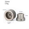Hot Melt Welding Tool for Pipes, PPR Pipe Fitting Die Head 20-32mm, Non-Stick Heating Element, Water Pipe Heat Fusion Nozzle, Plastic Welding Machine(32mm) view 2
