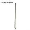 Ball Point for Dial Indicator, 2mm Diameter M1.6 Threaded Probe Tip, 36.8mm Long Gauge Needle, Replacement Stylus Compatible with 513-114/513-214 / view 2