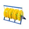 Foldable Wire Spool Rack,Industrial Steel Wire Rack Dispenser,Professional Electrician Cable Caddy,for Workshop Factory(59x29x41cm) view 1