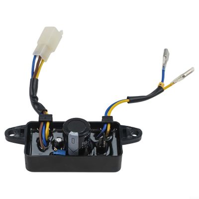 AVR Automatic Voltage Regulator Rectifier for 2KW-3KW Generator, Single Phase Voltage Stabilizer with Electric Start Compatibility, Replacement for