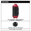 2955-20 for Milwaukee M12 12V PACKOUT Cordless Bluetooth Jobsite Speaker Length 3.9 in Width 4.1 in Height 9.8 in - Red view 2