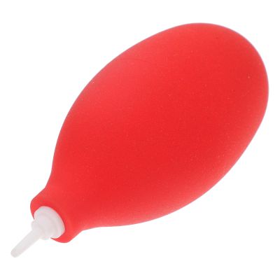BAZEITFLOW Mini Air Blower Dust for Camera Lens Sensor and Computer Keyboard, Portable Compressed Air Duster for Electronics, Red Squeeze Bulb Pump for Precision Cleaning