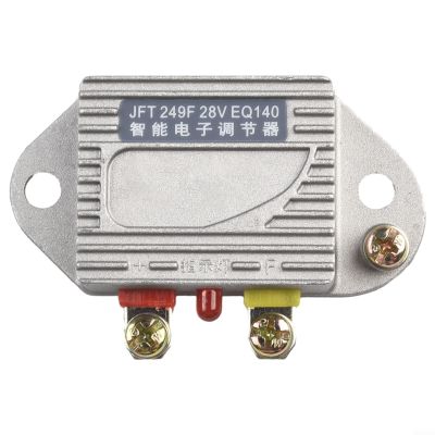 r Voltage Electronic Regulator JFT149F, Aluminum Alloy Intelligent AVR for EQ140 and Diesel Generators, 12-14V/24-28V Compatible(24-28V)