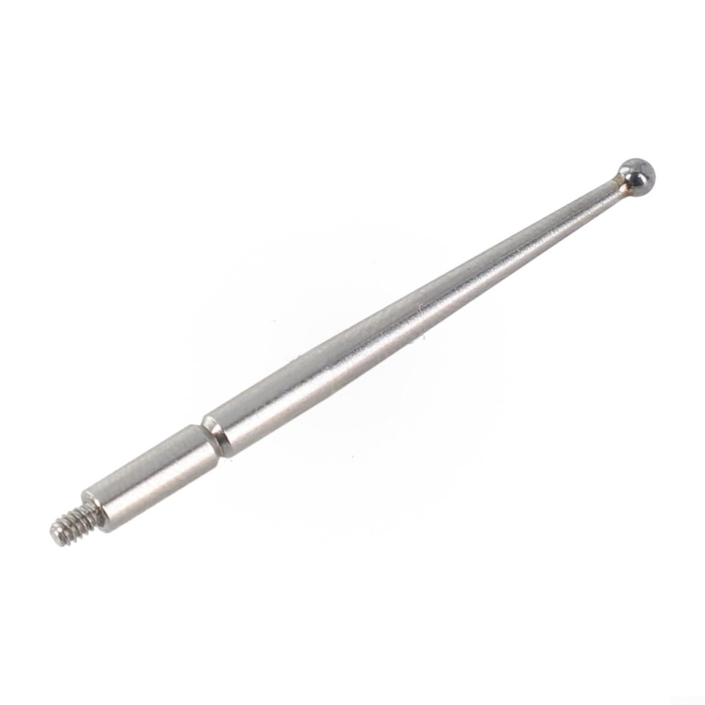 Carbide Ball Point for Dial Indicator, 2mm Diameter Tip, M1.6 Thread, 36.8mm Long Wear Resistant Gauge Probe