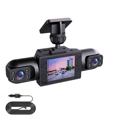 360 Full View Car Dashcam, 4K UHD Front & 1080P Side Rear Cameras, with Motion Detection, Supports Cycle Recording, Smart Parking Surveillance Camera, 170 Degree Wide Angle Dash Cam (Four Lenses)
