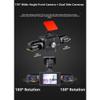 360 Full View Car Dashcam, 4K UHD Front & 1080P Side Rear Cameras, with Motion Detection, Supports Cycle Recording, Smart Parking Surveillance Camera, 170 Degree Wide Angle Dash Cam (Four Lenses) view 3