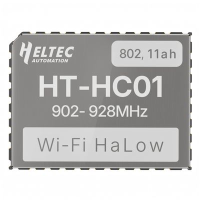 Heltec WiFi HaLow Module IEEE 802.11ah, Upgraded 1-2 KM Long Range Transmission Distance, 27dbm 902-928MHz Ideal for Industrial Control & IoT Smart Home(HT-HC01P V2)