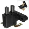 Carbon Brush Assembly for 2KW-7KW Generators, 1/4" x 3/16" Carbon Rod, 2 Single Blade Connectors, Replacement Part for Generator Head view 2